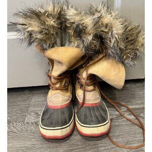 Sorel Women's US 7 Tan Waterproof Winter BOOTS